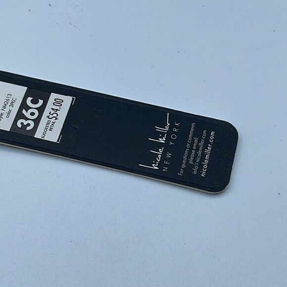 NWT Nicole Miller literally lift 36C padded underwire bra - Picture 2 of 9